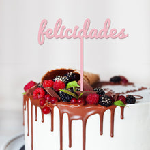 Cargar imagen en el visor de la galería, Topper FELICIDADES