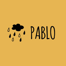 Cargar imagen en el visor de la galería, Sello textil LLUVIA