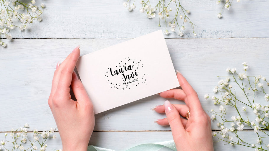 Sellos para boda: personaliza tu gran día con estilo