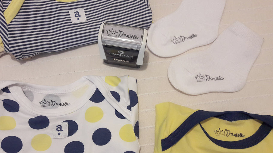 Sellos textiles: todo lo que debes saber para marcar ropa de niños y adultos
