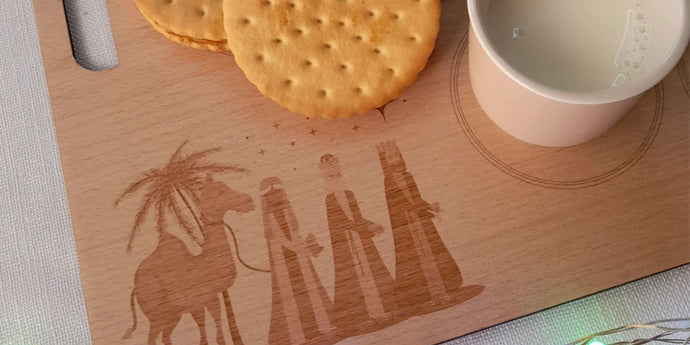 Plato Reyes Magos personalizado: ilusión para los más pequeños