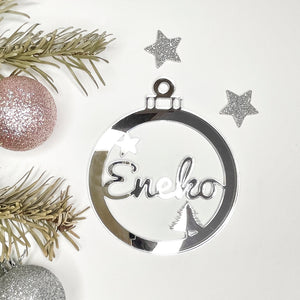Bola de Navidad con nombre, varios colores