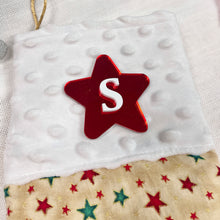 Cargar imagen en el visor de la galería, Bota Calcetín de Navidad personalizada, modelo ESTRELLAS