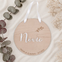 Cargar imagen en el visor de la galería, Cartel NOVIO círculo