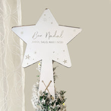 Cargar imagen en el visor de la galería, Estrella personalizada árbol de Navidad