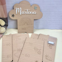 Cargar imagen en el visor de la galería, Medidor de altura de madera
