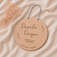 Cargar imagen en el visor de la galería, Placa con dedicatoria personalizada