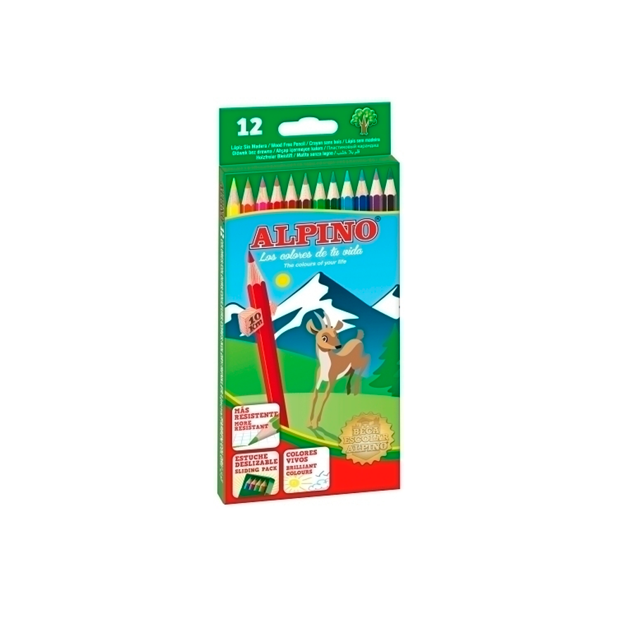 Lápices de colores Alpino