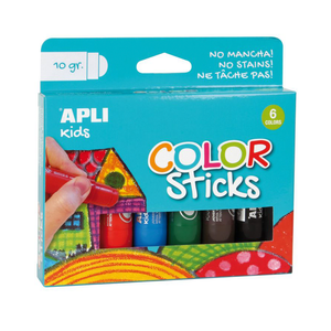 Tempera color sticks Apli