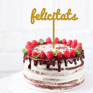 Topper FELICITATS