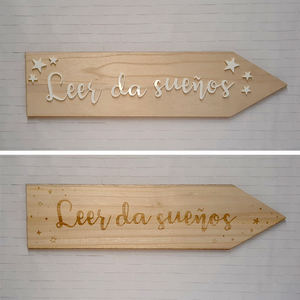 Flecha Leer da sueños