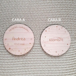 Recordatorio / Marcasitio modelo ESTRELLAS