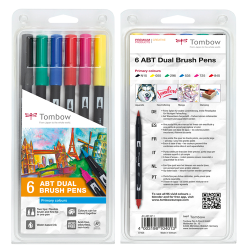 Estuche Tombow PABT6P1 Primarios