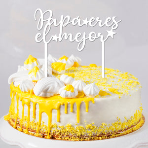 Topper PAPÁ, ERES EL MEJOR