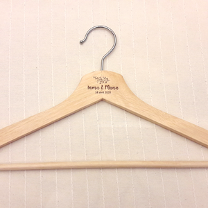 Percha adultos personalizada