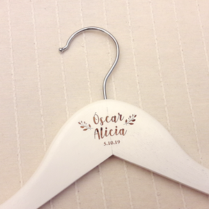 Percha adultos personalizada