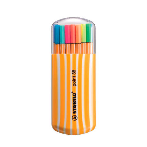 Estuche Redondo 20 Rotuladores Point 88 STABILO