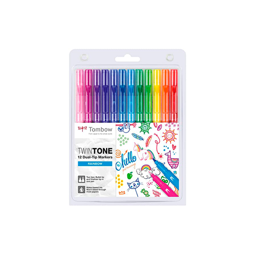 Rotuladores TwinTone Tombow RAINBOW