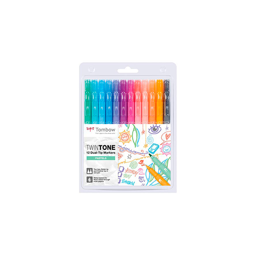 Rotuladores TwinTone Tombow PASTELS