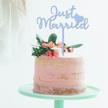 Cargar imagen en el visor de la galería, Topper JUST MARRIED