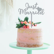 Cargar imagen en el visor de la galería, Topper JUST MARRIED