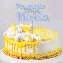 Cargar imagen en el visor de la galería, Topper PER MOLTS ANYS+NOM