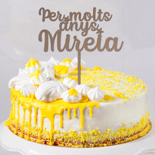 Cargar imagen en el visor de la galería, Topper PER MOLTS ANYS+NOM